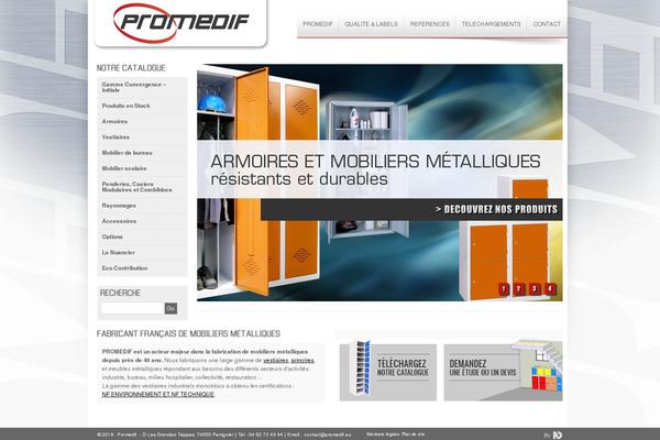 promedif.eu site used The Furniture Store