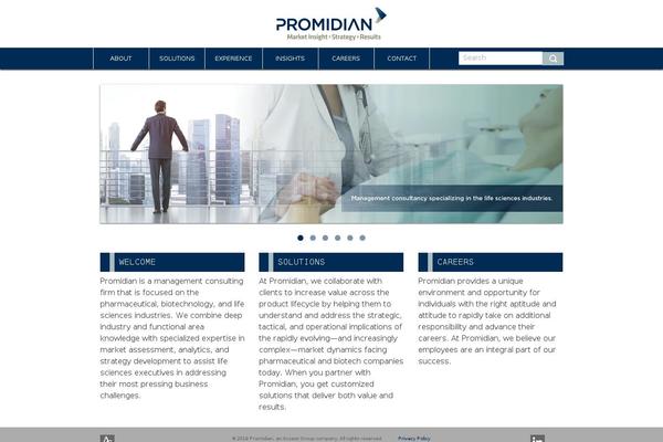 promidianconsulting.com site used Promidian-child