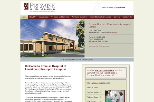 promise-shreveport.com site used Promise
