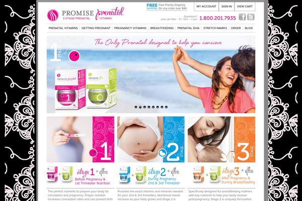 promiseprenatal.com site used Promise