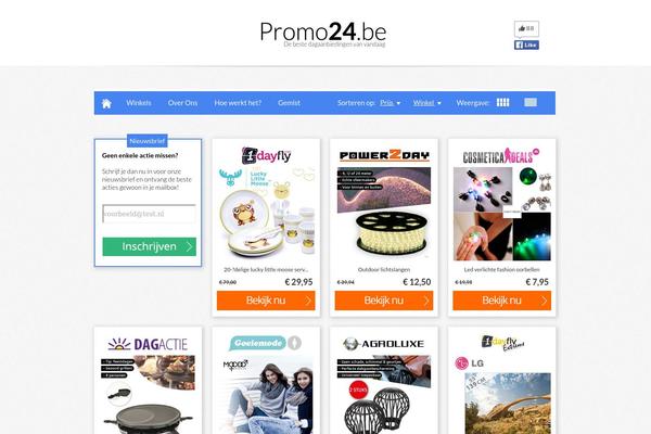 promo24.be site used Promo24