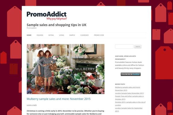 promoaddict.com site used Promoaddict