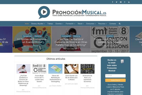 promocionmusical.es site used Voice
