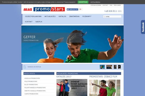 promostars.com.pl site used Promostars