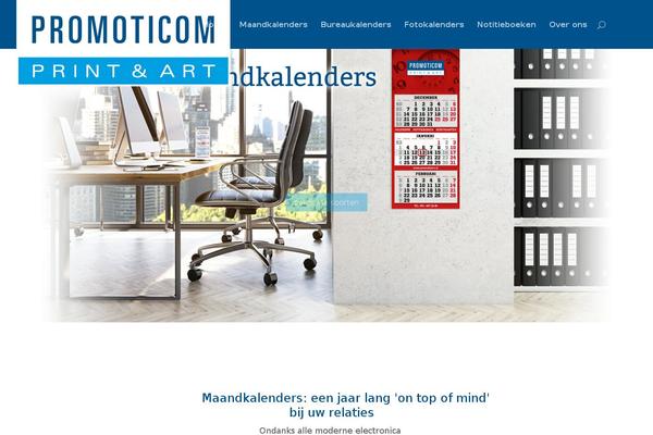 promoticom.nl site used Promoticom-divi-child