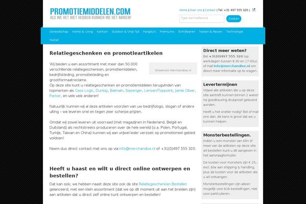 promotiemiddelen.com site used Promotiemiddelen-2.0