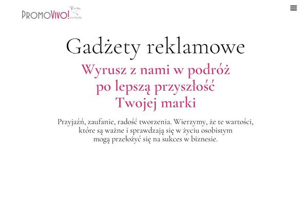 promovivo.pl site used Promovivo