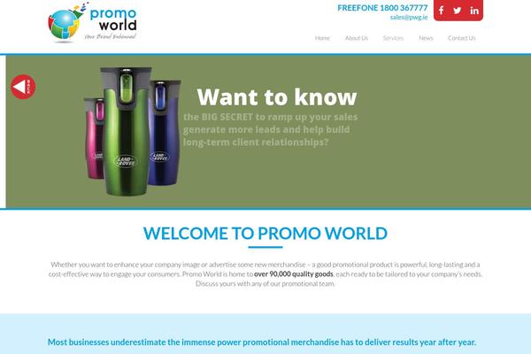 promoworld.ie site used Pwg