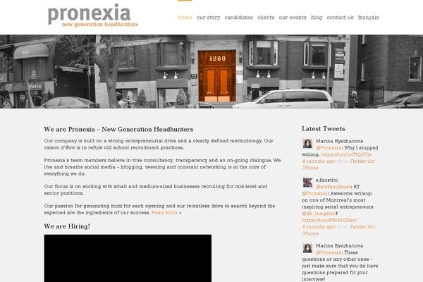 pronexia.com site used Avadanew