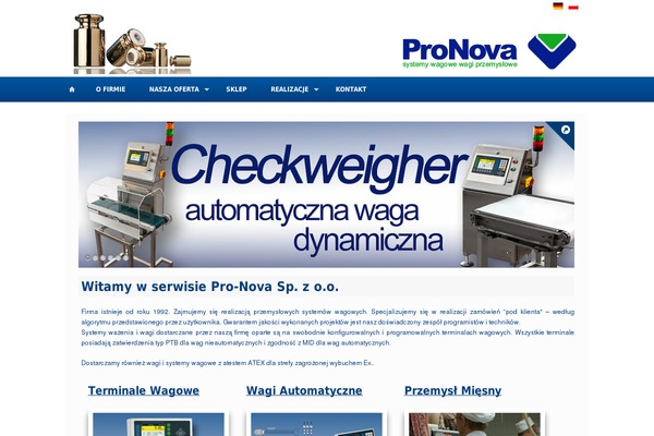 pronova.com.pl site used Pronova