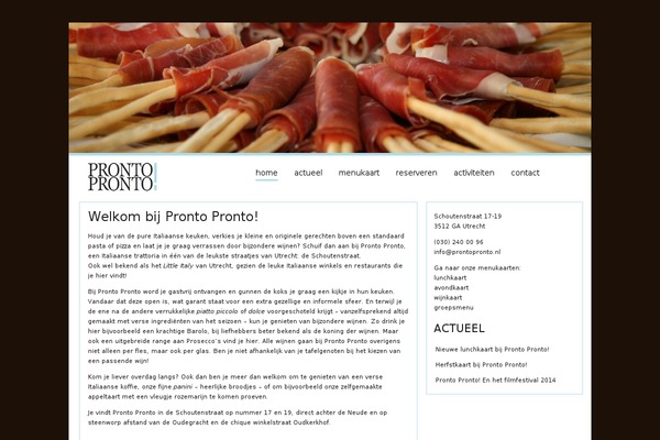 prontopronto.nl site used Pronto
