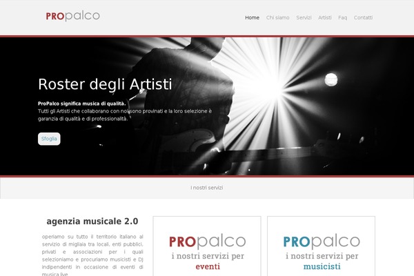 Panoramica theme site design template sample