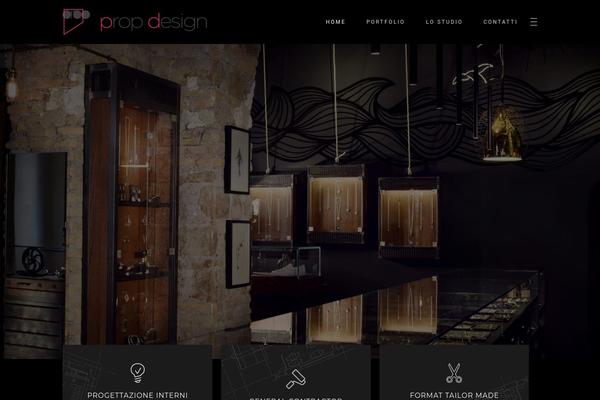 Dor theme site design template sample