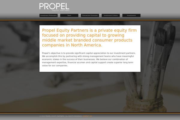 propelequity.com site used Propel