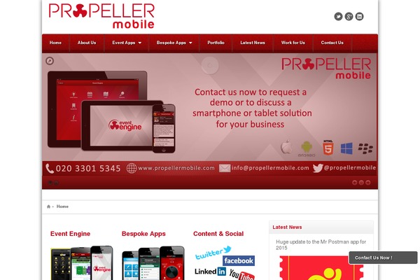 propellermobile.com site used Akita