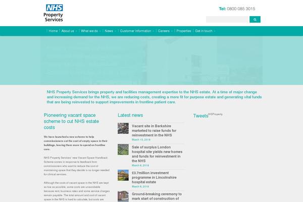 Metrolium Child theme site design template sample