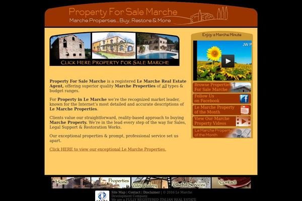 propertyforsalemarche.com site used Marche