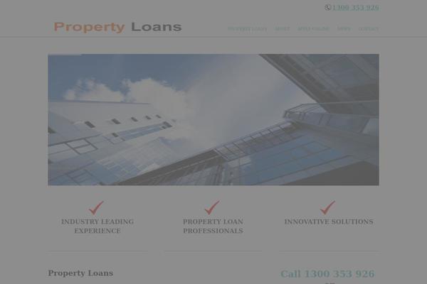 propertyloans.net.au site used Propertyloans