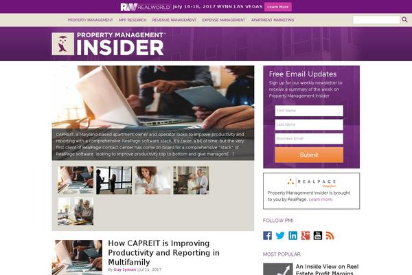 PMI theme websites examples