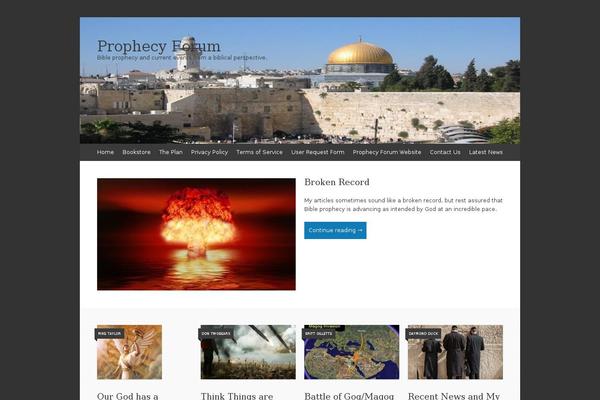 prophecyforum.com site used Expound-wpcom