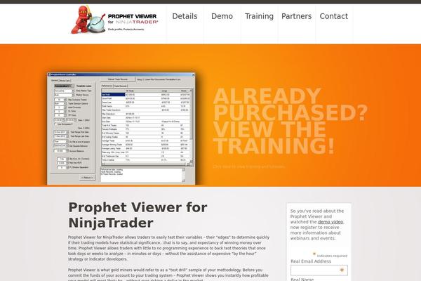 prophetviewer.com site used Theme1395