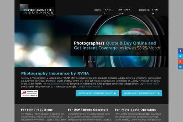 prophotographersinsurance.com site used Agen