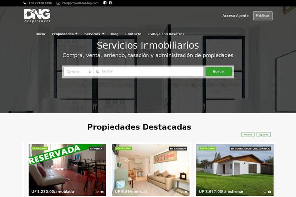 Site using Widget Indicadores Económicos (Chile) plugin