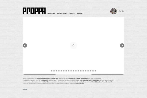 proppa.es site used Proppa