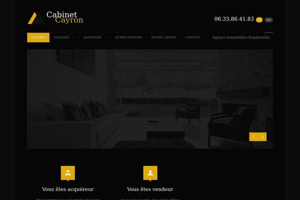 Site using Font Awesome 4 Menus plugin
