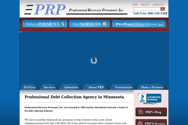 prorecovery.com site used Prp