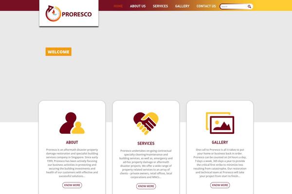 prorescosolutions.com site used Proresco