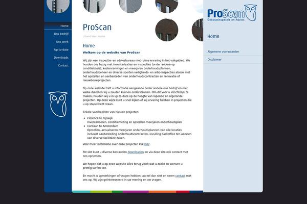 proscan.nl site used Proscan