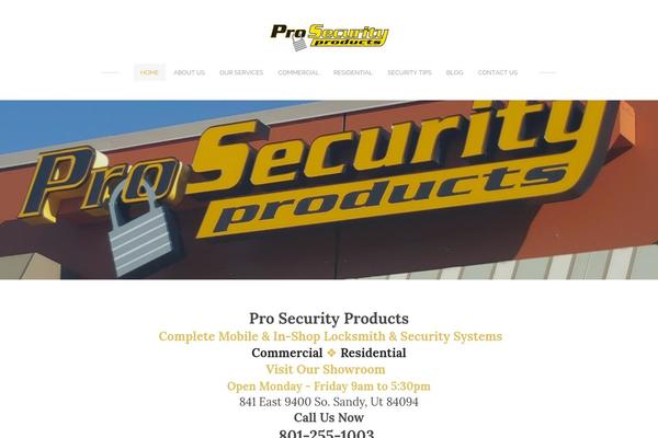 prosecurityproducts.com site used Pro-security