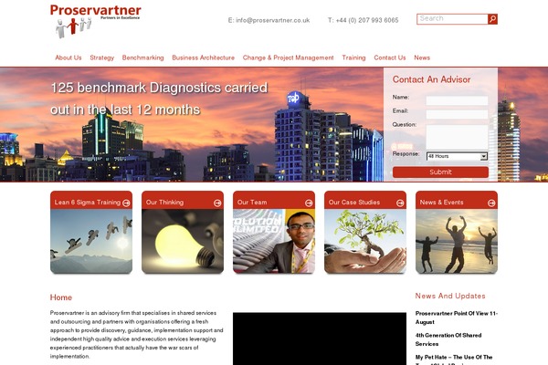 proservartner.co.uk site used Proservartner