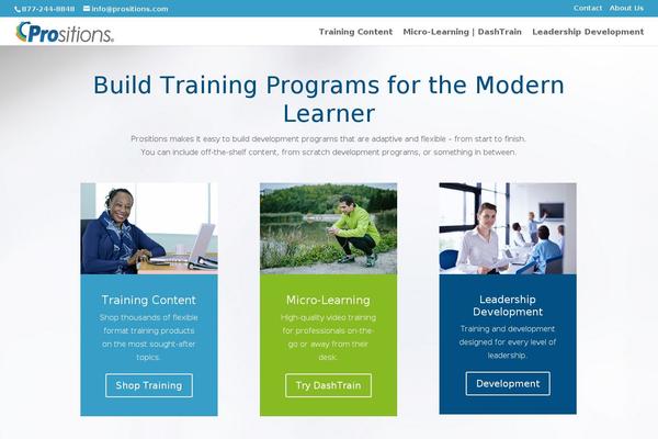 Divi theme site design template sample
