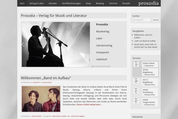 prosodia.de site used Raubvogel