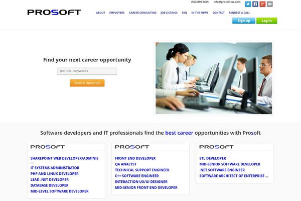 prosoft-us.com site used ThePRO