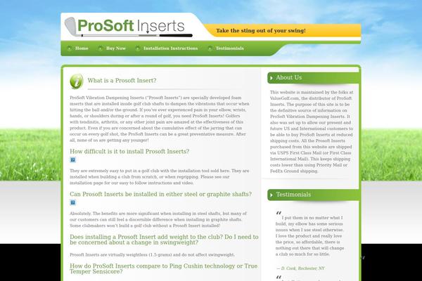 prosoftinserts.com site used Prosoft