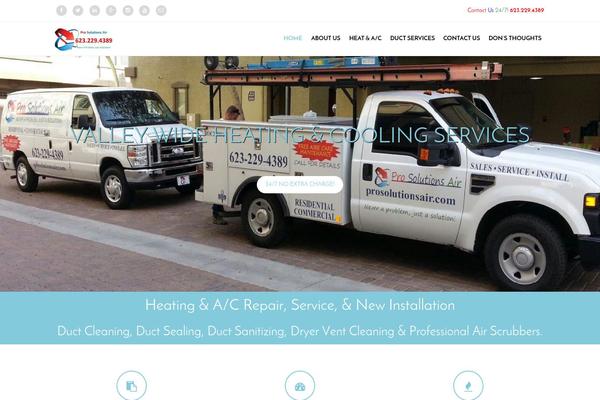 Stockholm theme site design template sample