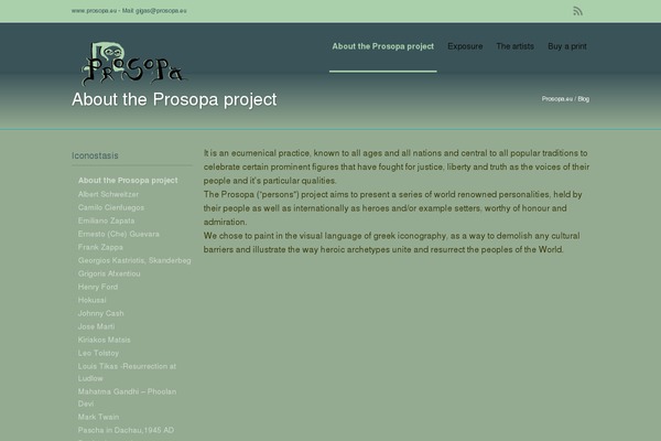 prosopa.eu site used Frisco