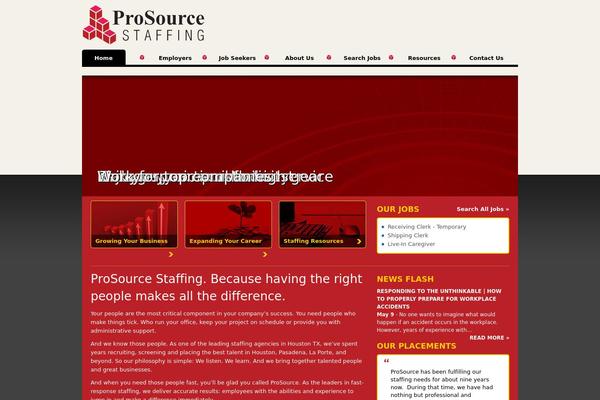prosourcepeople.com site used Prosourcepeople
