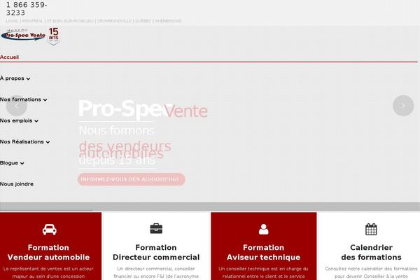 prospecvente.com site used Pro-spec_vente