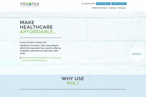 prosperhealthcare.com site used Redolive