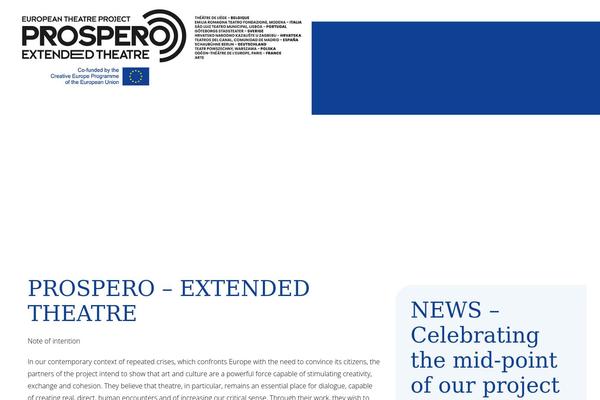 prospero-theatre.eu site used Avada7