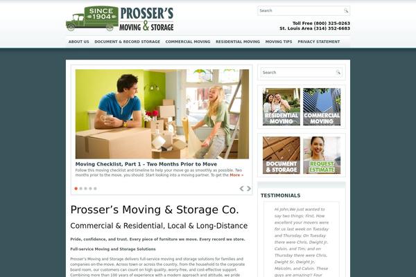 prossersmoving.com site used Vedia