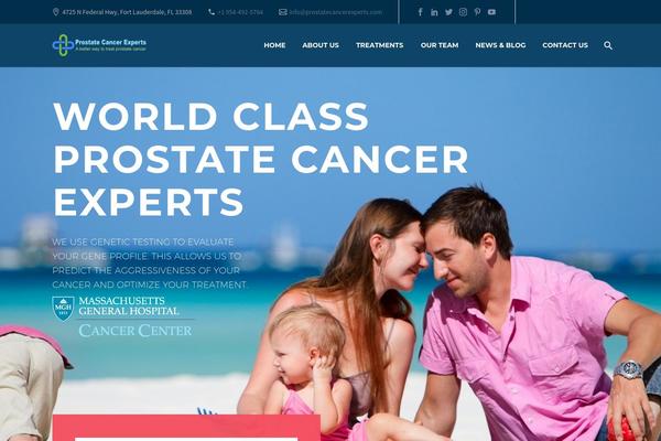 prostatecancerexperts.com site used Thegem-child