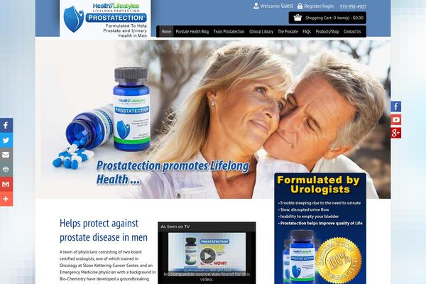 prostatection.com site used Prostatection