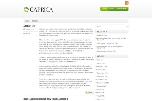 prostatesa.org site used Caprica