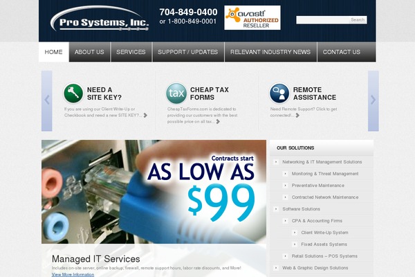prosystems.com site used Theme1192_old