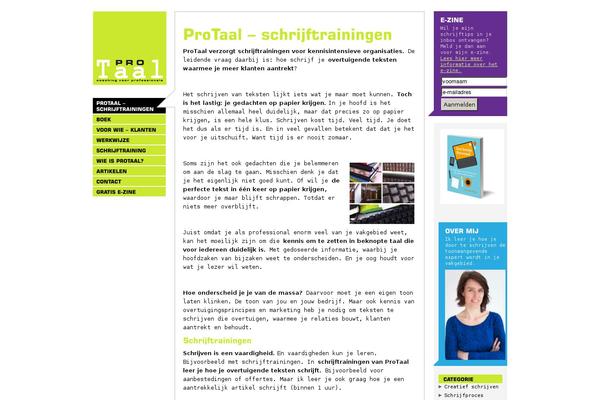 protaal.nl site used Protaal